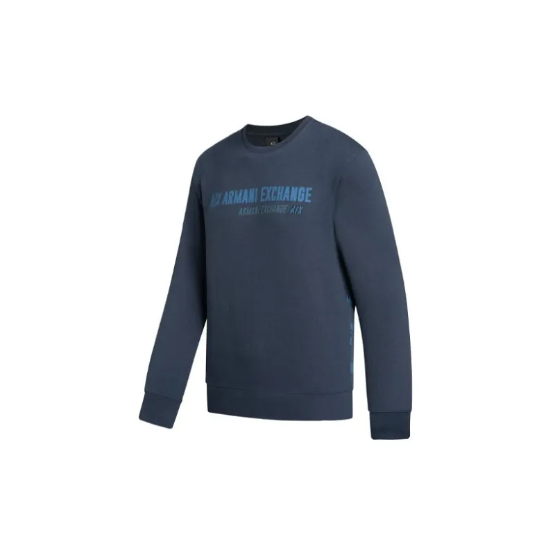 ARMANI EXCHANGE Sweatshirts Men Blue Gray-2