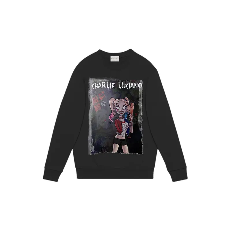 Charlie Luciano Sweatshirt Unisex Black-1