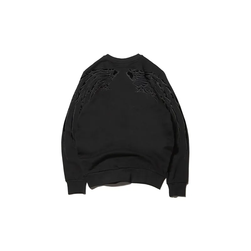MIRACLE KILL Crew Neck Loose Fit Regular Sweatshirt Unisex-9