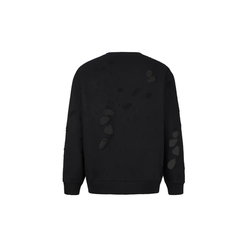 Givenchy Distressed Logo print Sweatshirt-1