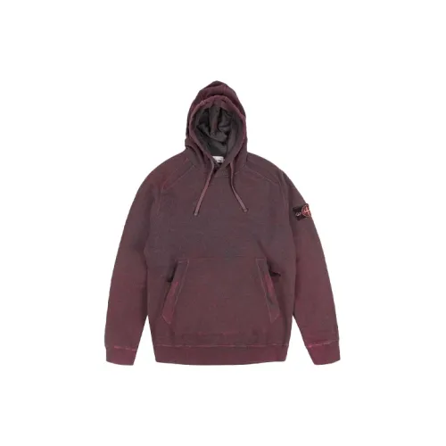 STONE ISLAND Sweatshirts Men Burgundy