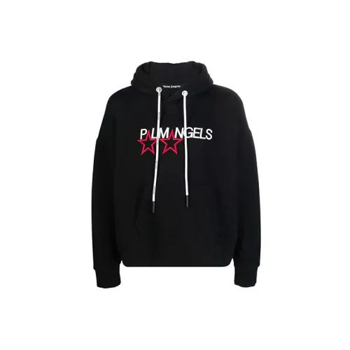 PALM ANGELS Racing Stars Logo Hoodie 