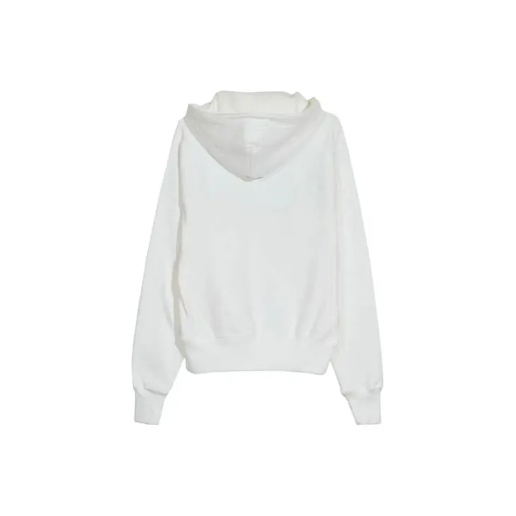 Champion Hooded Regular Sweatshirt US Version Unisex White-1