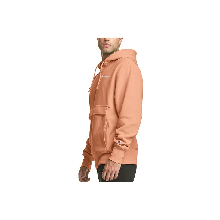 Champion Hooded Regular Sweatshirt Summer Men's Peach-2