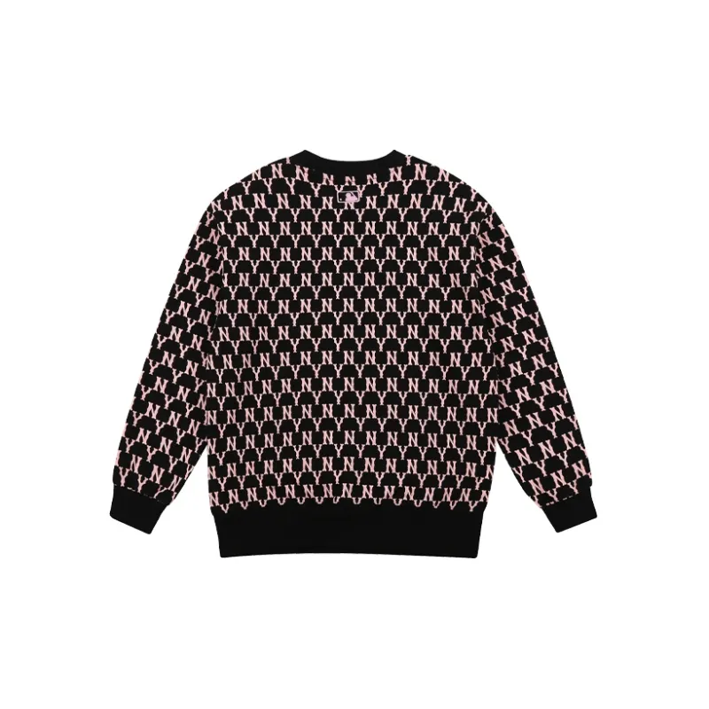 MLB Old Flower Sweatshirt Unisex Black-1