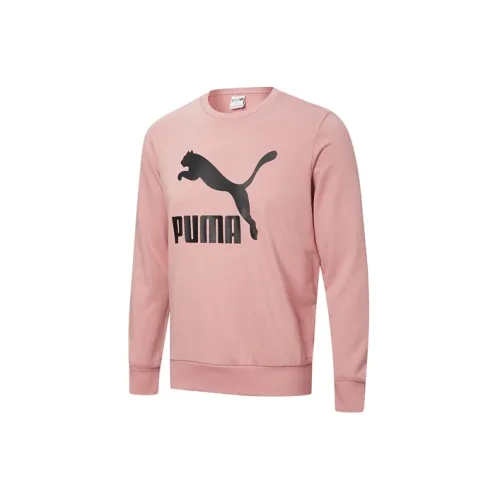 PUMA Sweatshirts Men Wedding Pink