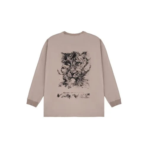 Vans Tiger Collection Sweatshirts Unisex Camel