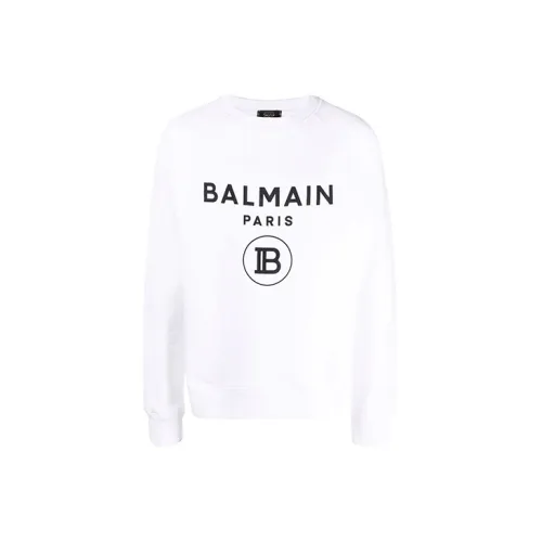 BALMAIN Sweatshirts Men White