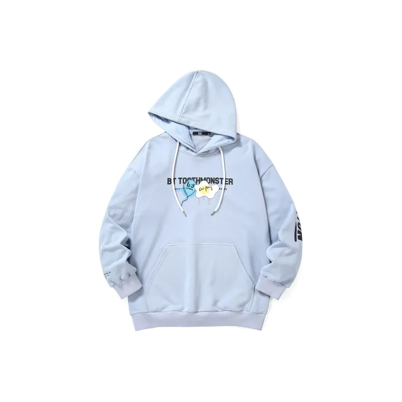 Bt Hooded Loose Fit Regular Sweatshirt Unisex-6