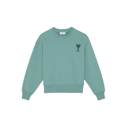 AMIPARIS Sweatshirts Men Aqua Green