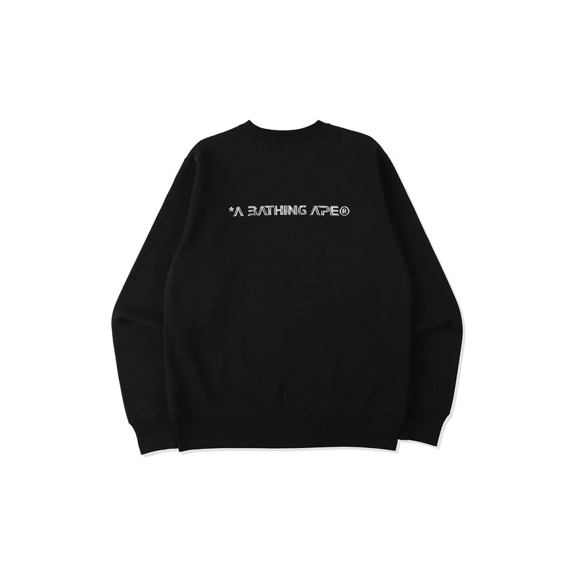 【人気ショップが最安値挑戦！】 Moon Head APE BATHING A Crewneck POIZON - XXXL White トップス