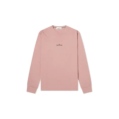 STONE ISLAND Sweatshirts Men Rose Pink