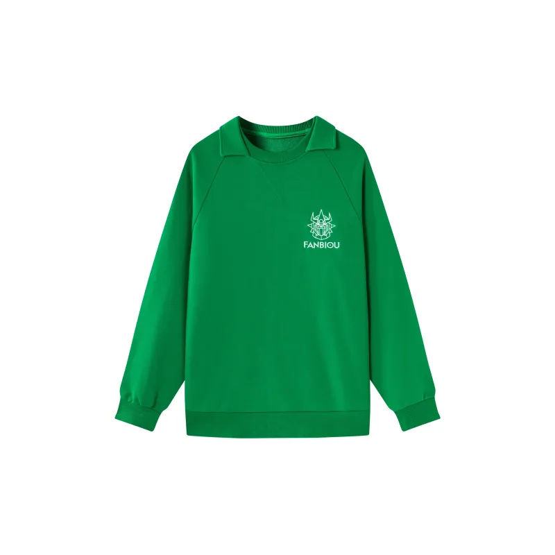 FANBIOU Sweatshirts Unisex Green-1