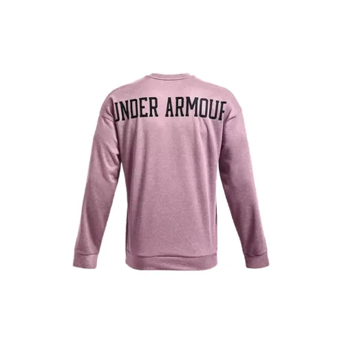 Under Armour RECOVER Sweatshirts Men Mauve Pink