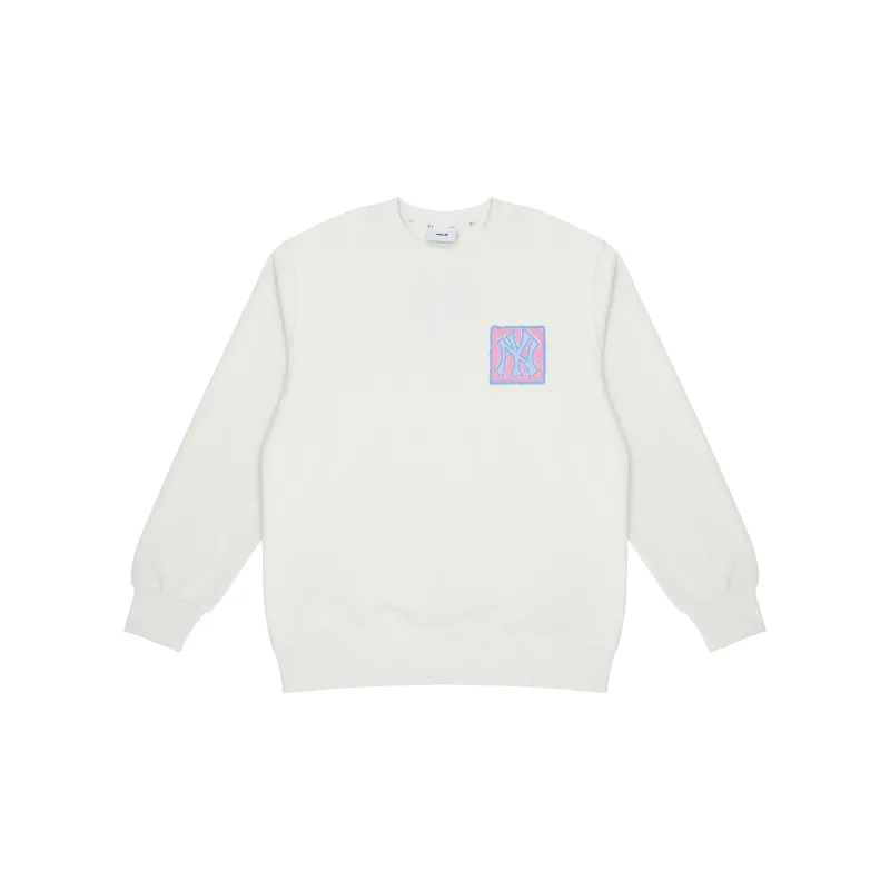 MLB Like Series Sweatshirts Unisex White-1