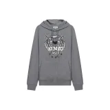 KENZO Classic Tiger Head Sweatshirts Men Dove Gray
