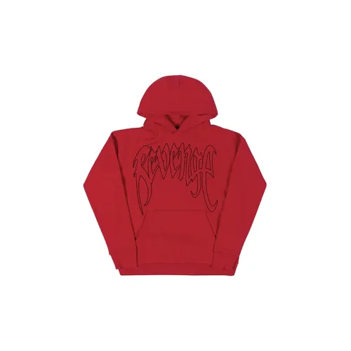 Revenge Sweatshirts Unisex Red