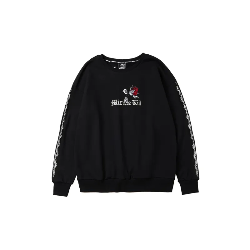 MIRACLE KILL Crew Neck Regular Sweatshirt Unisex-8