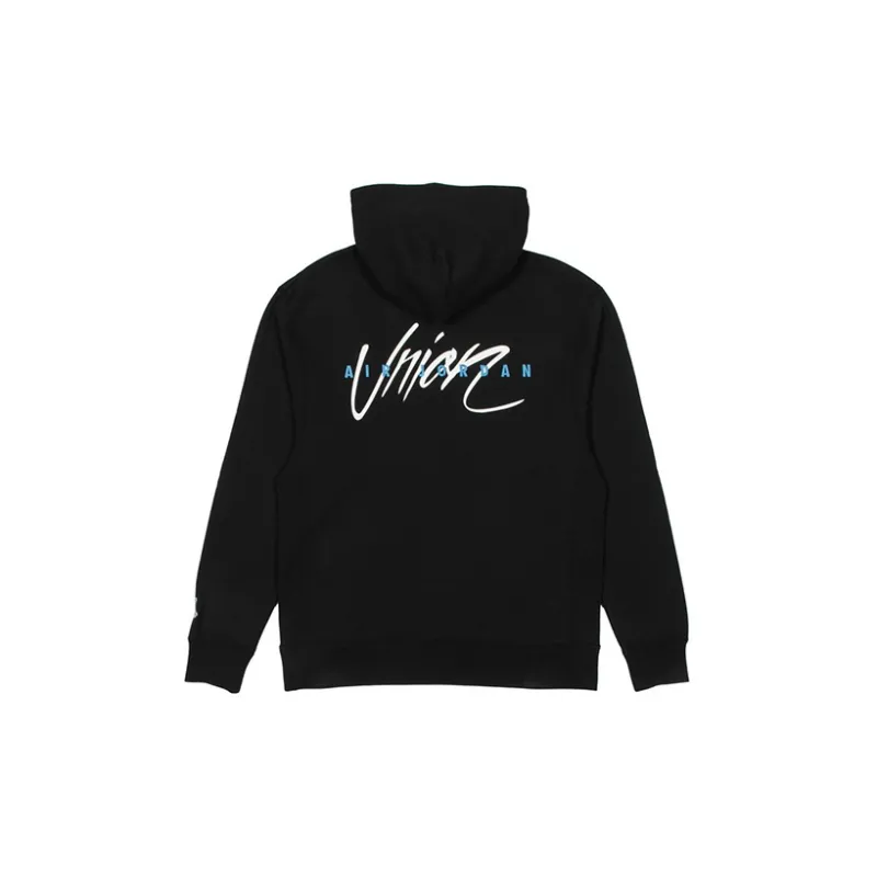 JORDAN X Union Flying High Hooded Sweatshirt - POIZON 