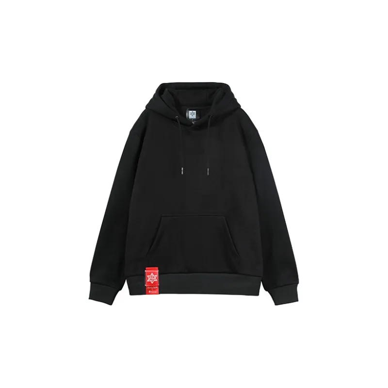 Redcharcoal X NORVINCY Sweatshirts Unisex Black-1