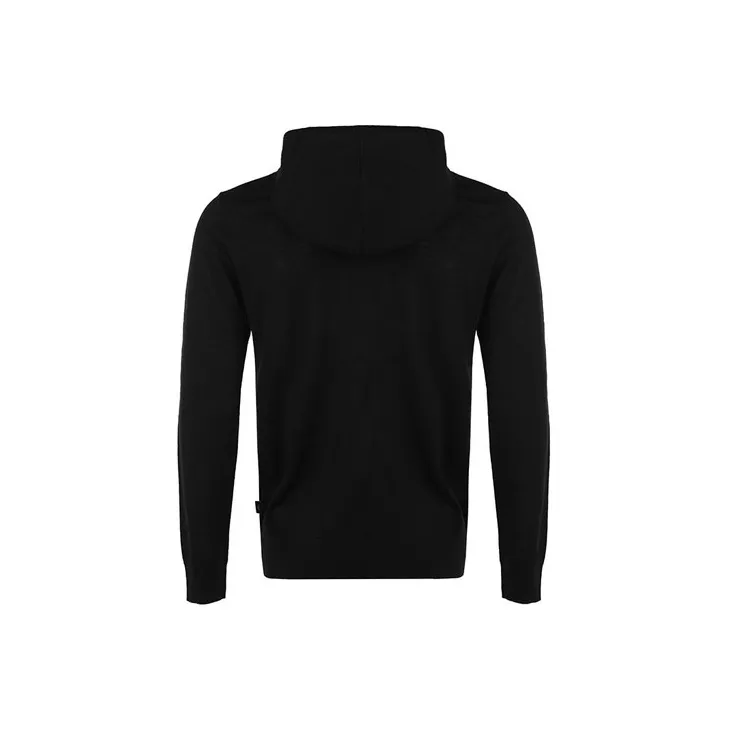 EMPORIO ARMANI Long Sleeved Drawstring Hoodie-1
