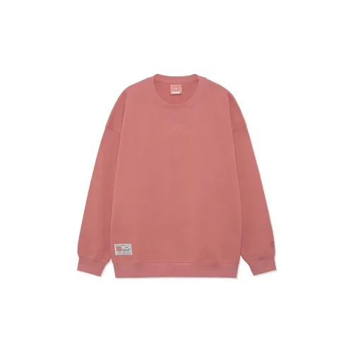 LINING Sports Fashion Collection Sweatshirts Unisex Rose Pink Red