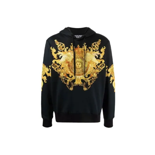 VERSACE JEANS COUTURE Sweatshirts Unisex Black