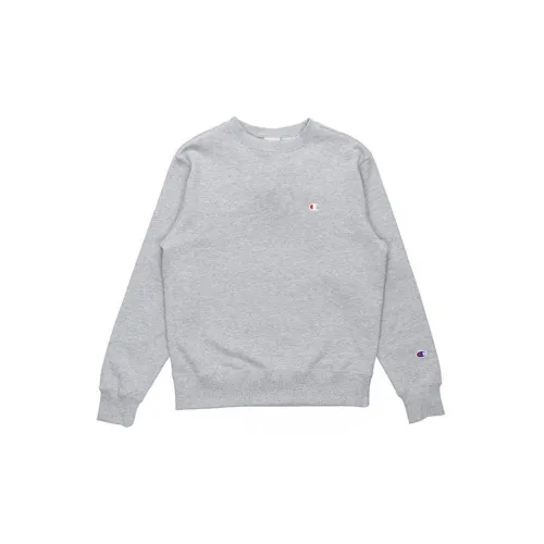 Champion Sweatshirts Unisex Light Gray