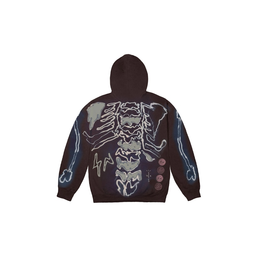 Travis Scott deals fragment zip up hoodie