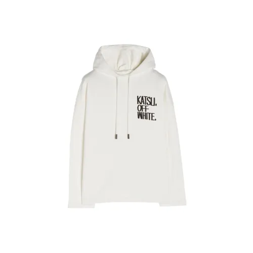 Katsushika Hokusai X OFF-WHITE Co-branded Collection Sweatshirts Unisex White