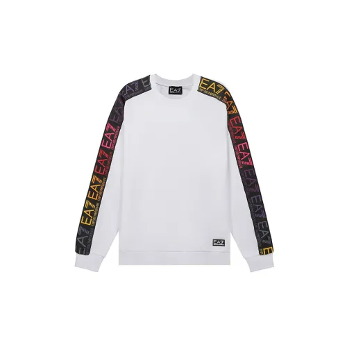 EMPORIO ARMANI Sweatshirts Men White