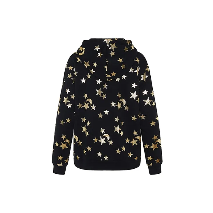 GUCCI Sweatshirt Coat Women's Black-1