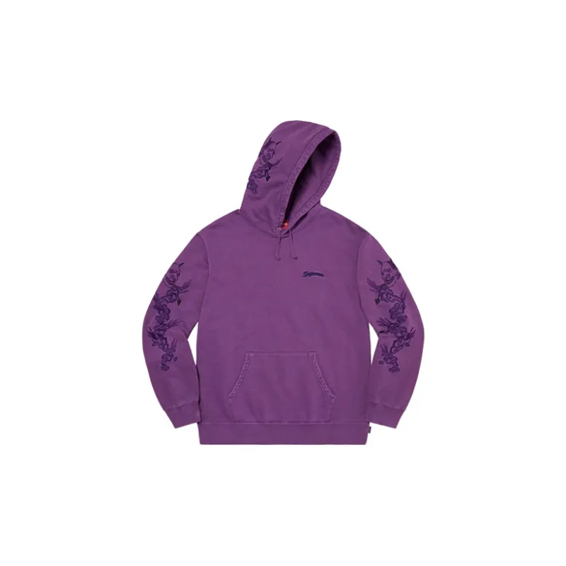 Supreme Dragon Overdyed Hooded Sweatshirt-7