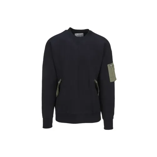 Sacai Sweatshirts Men Black