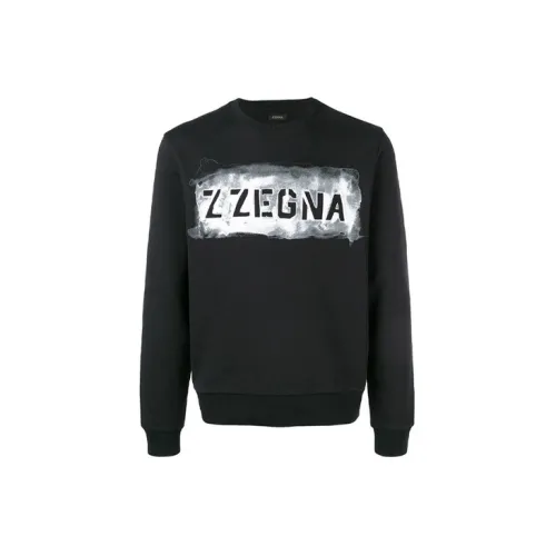 Zzegna Sweatshirts Men Black