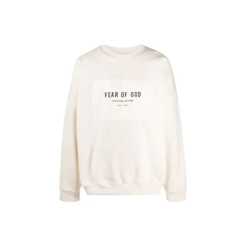 Fear Of God Season 6 Sweatshirts Unisex White