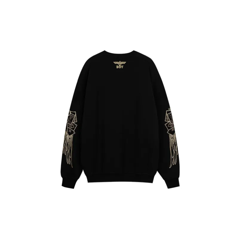 Boy London Sweatshirts Unisex Black-1