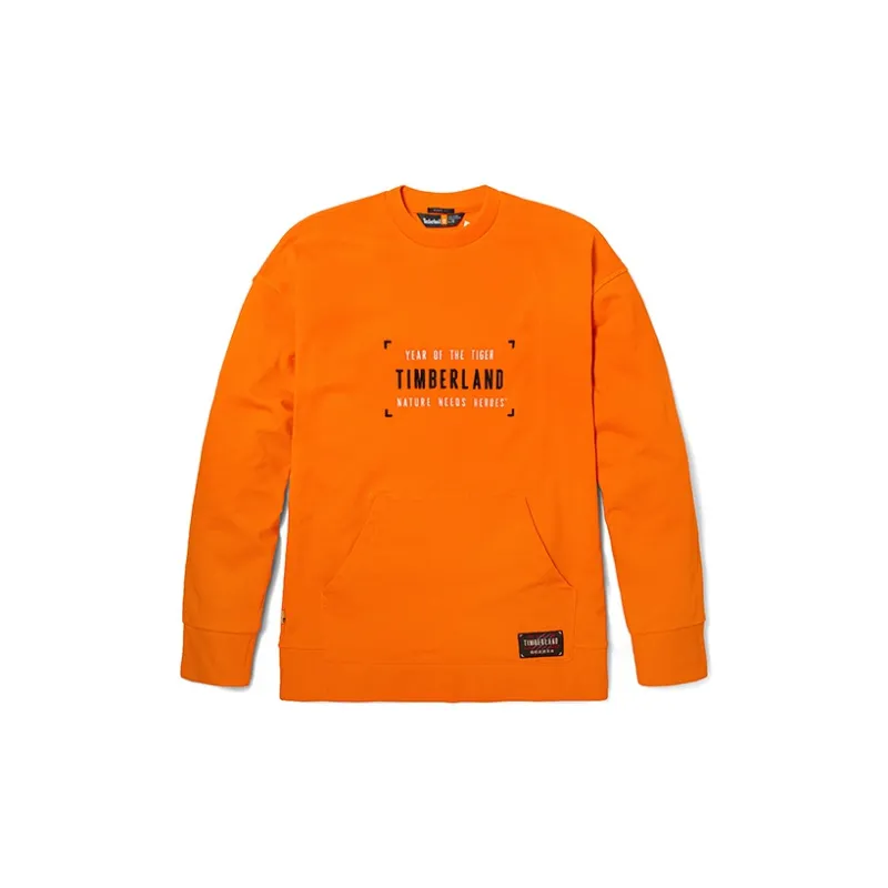 Timberland Year Of The Tiger Collection Sweatshirts Men Orange-1