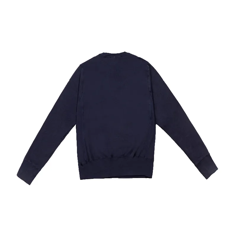 Champion Sweatshirt US Version Unisex Navy Blue-1