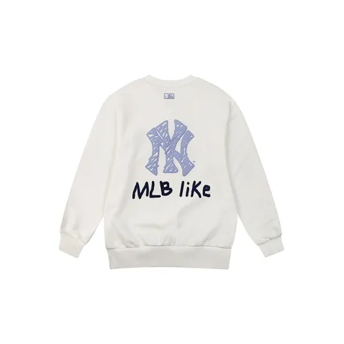 MLB Like Collection Sweatshirts Unisex White