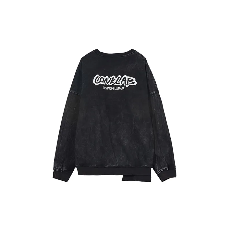 CONKLAB Crew Neck Loose Fit Regular Sweatshirt Unisex-1