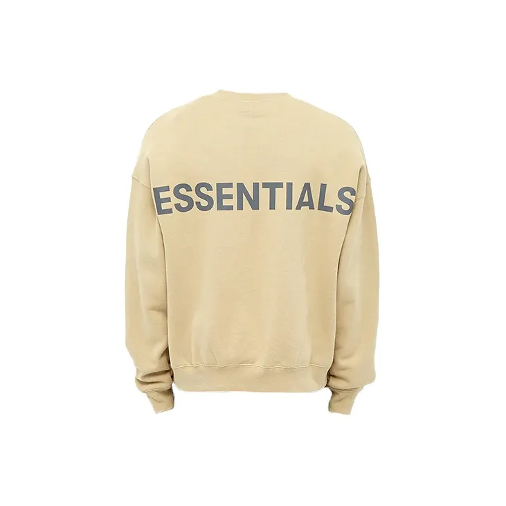Fear Of God Essentials FW19 Sweatshirt Unisex Khaki-1