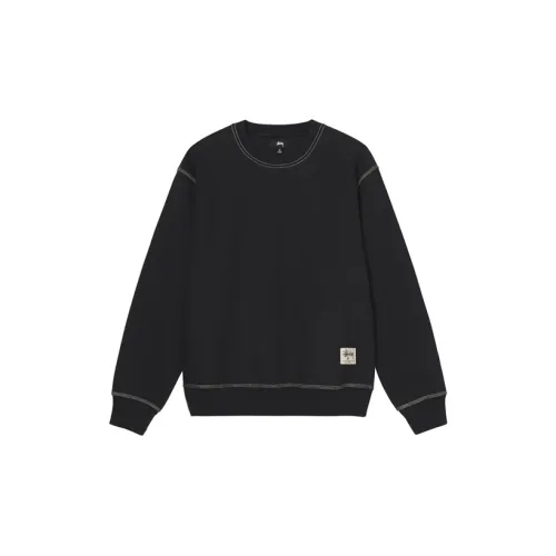 Stüssy Contrast-stitch Cotton Sweatshirt