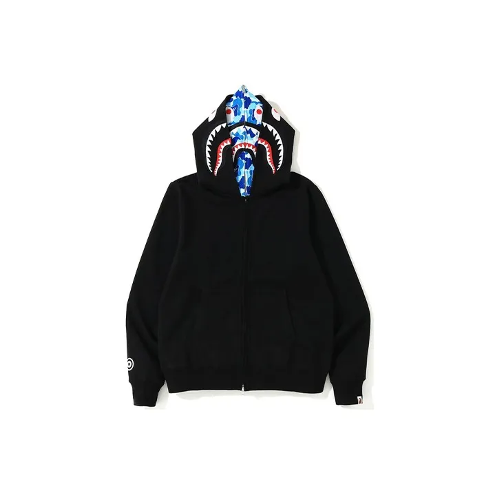 A BATHING APE Abc Shark Full Zip Double Hoodie-2