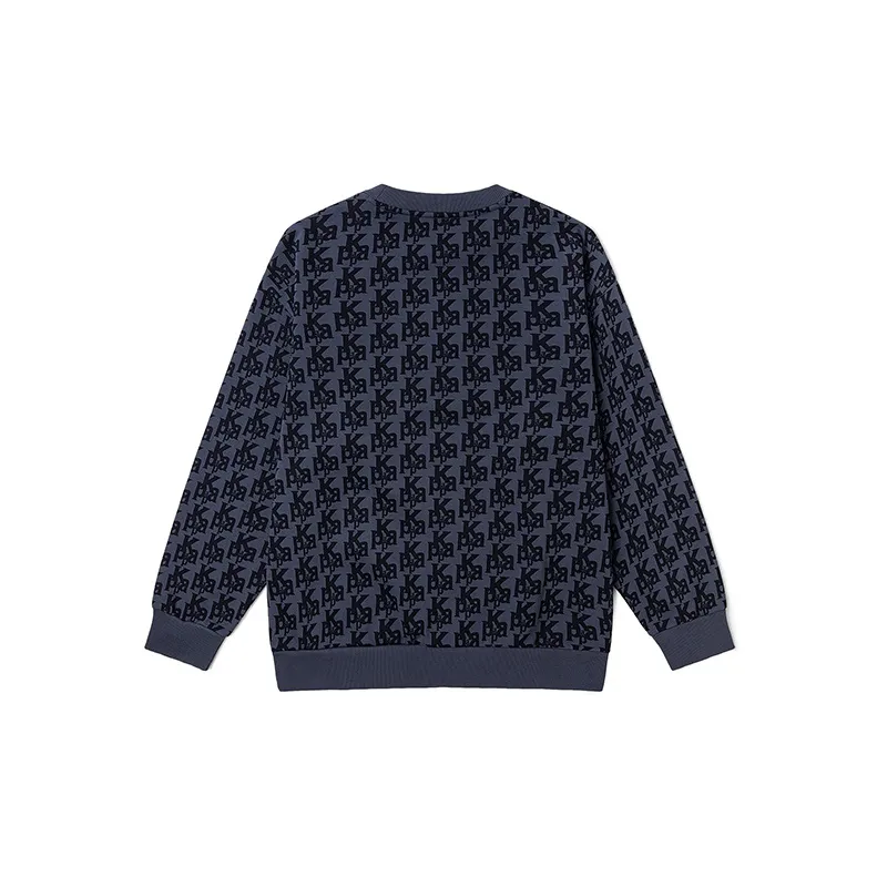 Kappa Crew Neck Sweatshirt Fall And Winter Unisex-1