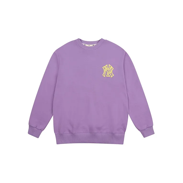 MLB New York Yankees Sweatshirts Unisex Purple-1