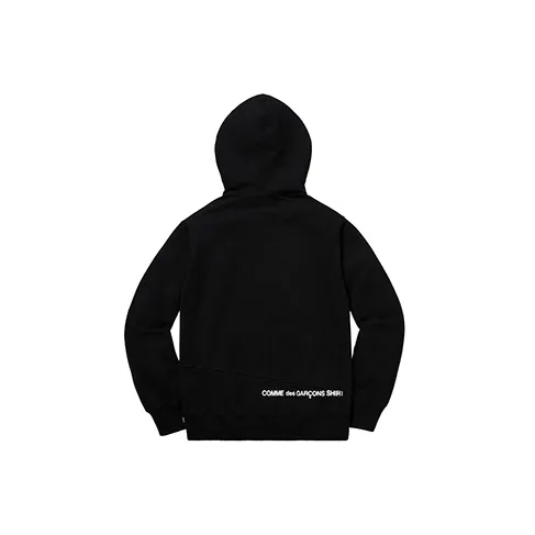 Supreme Comme Des Garcons Shirt Split Box Logo Hooded Sweatshirt-1
