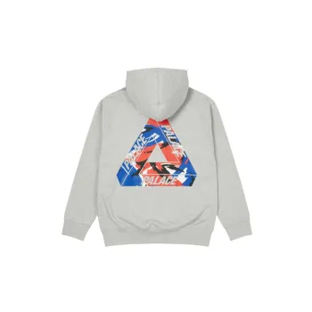 Palace TRI-CHENILLE 思い返す HOOD GRAY MARL