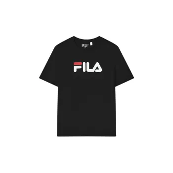 FILA Sports Life Collection T Shirt Unisex Onyx Black