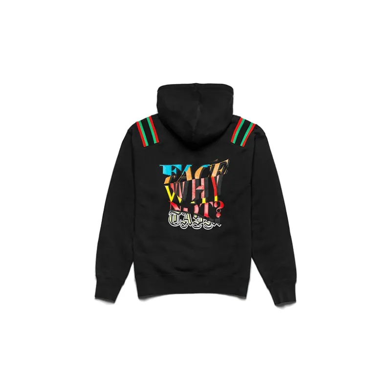 Facetasm X Jordan'why Not？'x FACETASM Sweatshirts Men Black-1